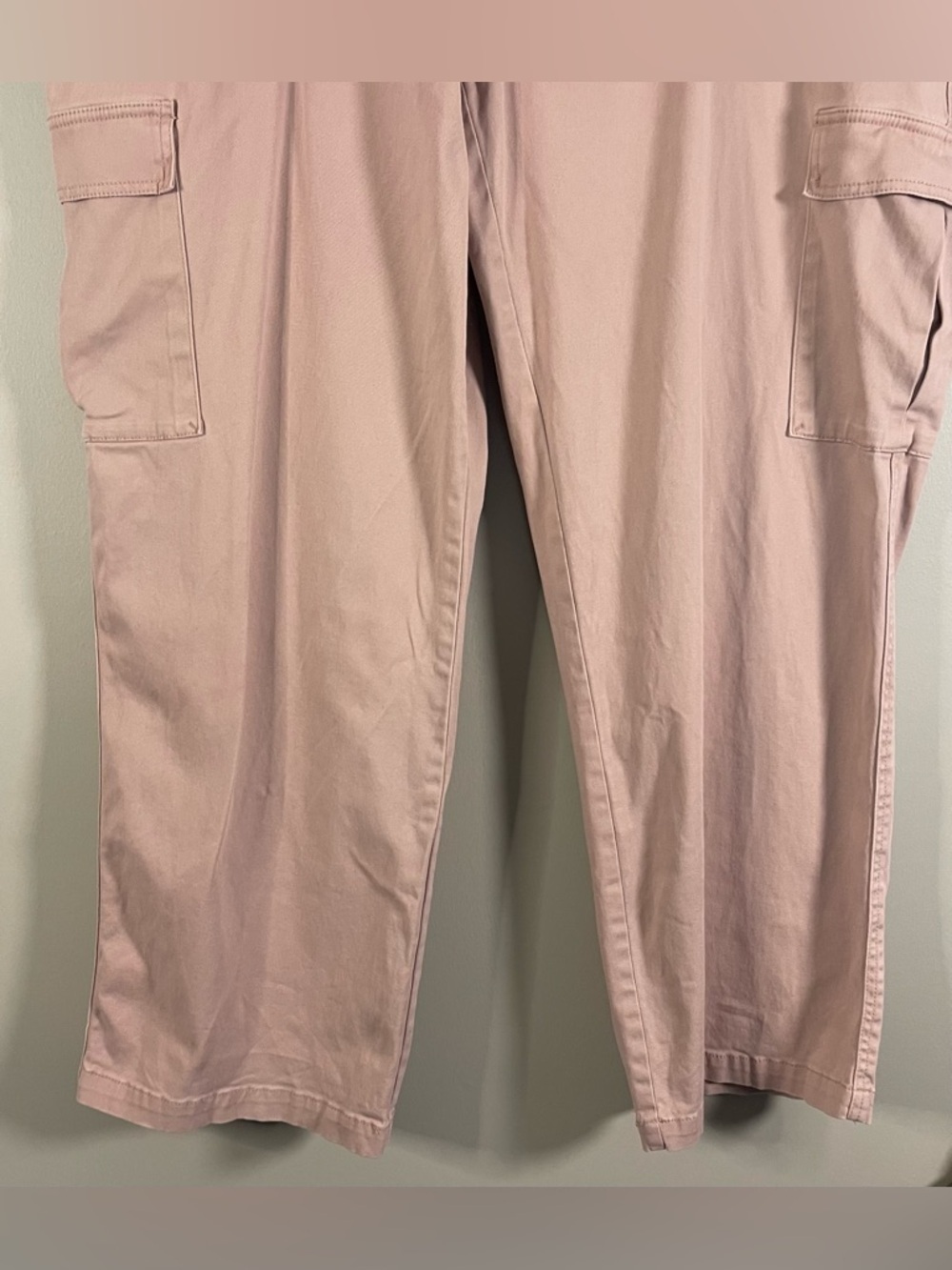 Falls Creek Women's Cargo Pants in Dusty Pink - Picture 2 of 8